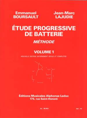 Emmanuel Boursault_Jean-Marc Lajudie: Étude Progressive de Batterie - Vol 1
