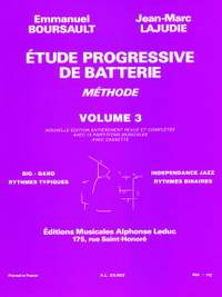Emmanuel Boursault_Jean-Marc Lajudie: Étude Progressive de Batterie - Vol. 3
