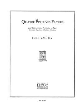 Henri Vachey: 4 Epreuves faciles