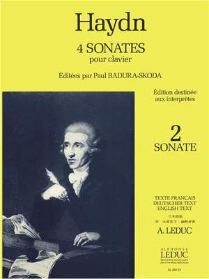 Franz Joseph Haydn: Sonate n°2 Extrait de 4 Sonates Hob.16