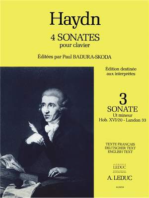 Franz Joseph Haydn: Sonate n°3 Extrait de 4 Sonates Hob.16