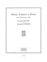Jacques Toulon_Jacqueline Vernier: Hymne, Cadence Et Danse (Bass Trombone And Piano)