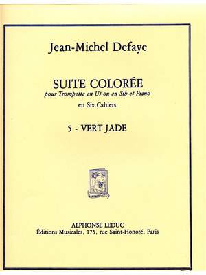Jean-Michel Defaye: Suite coloree No.5: Vert Jade