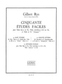Gilbert Rys: Gilbert Rys: 50 Etudes faciles