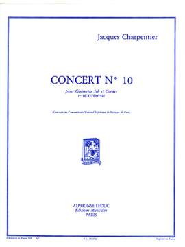 Jacques Charpentier: Concert N010 -Clarinette Sib Et Strings