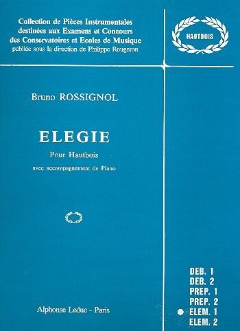 Bruno Rossignol: Elegie