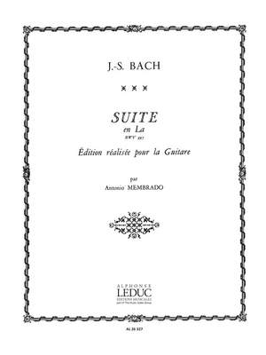 Johann Sebastian Bach: Suite No.2, BWV997 in A major