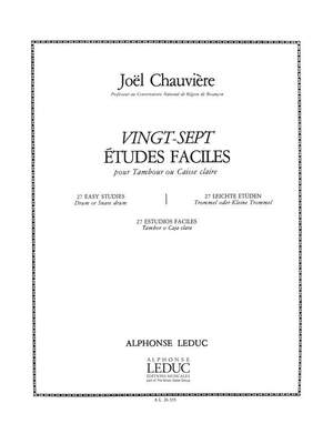 Chauviere: 27 Etudes Faciles