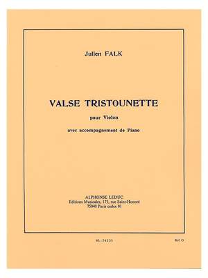 Julien Falk: Valse Tristounette
