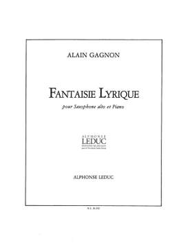 Gagnon: Fantaisie lyrique