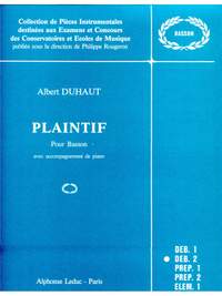 Duhaut: Plaintif