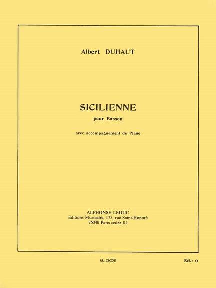 Duhaut: Sicilienne