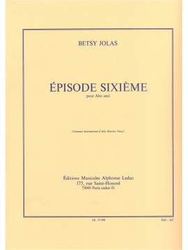 Betsy Jolas: Episode Sixieme