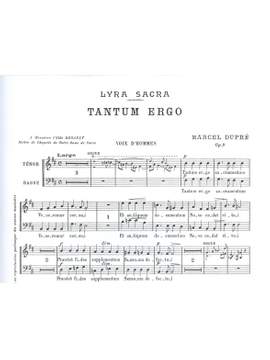 Marcel Dupré: 4 Motets Op.9, No.3: Tantum ergo