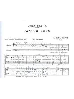 Marcel Dupré: 4 Motets Op.9, No.3: Tantum ergo