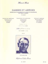 Marcel Mule: Gammes et Arpèges en trois cahiers, Vol. 3