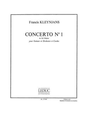 Francis Kleynjans: Francis Kleynjans: Concerto No.1 in G major