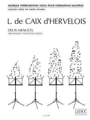 Louis de Caix d'Hervelois: Louis de Caix dHervelois: 2 Menuets