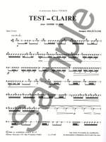 Jacques Delécluse: Test-Claire (Snare Drum) Product Image