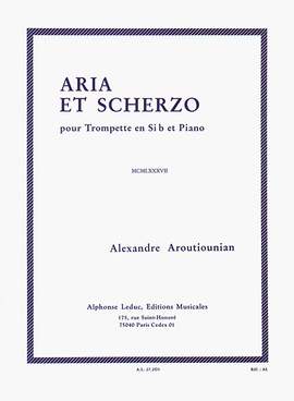 Alexandre Aroutiounian: Aria Et Scherzo