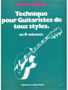 Pierre Cullaz: Technique Pour Guitaristes de Tous Styles Vol 4