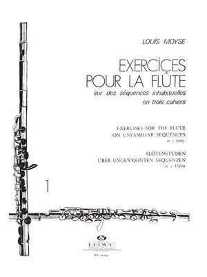 Louis Moyse: Exercices sur des Sequences inhabituelles v.1 No.1