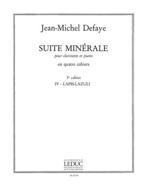 Jean-Michel Defaye: Suite Minerale Vol.3 - N04-Lapis Lazuli
