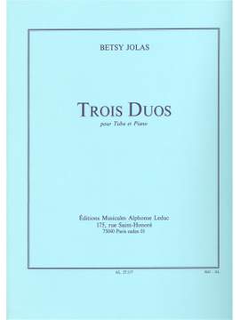 Betsy Jolas: 3 Duos