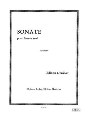 Edison Denisov: Sonate