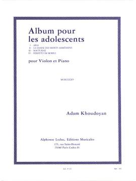 Khoudoyan: Album Pour Les Adolescents