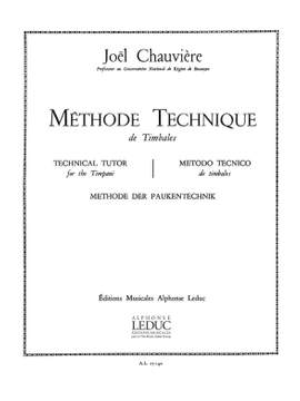 Joel Chauviere: Joel Chauviere: Methode technique de Timbales