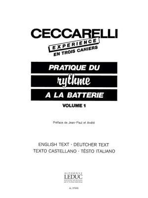 Jean-Paul Ceccarelli: Ceccarelli-Experience Vol.1