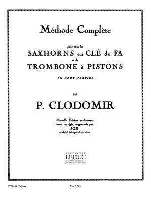 Pierre-François Clodomir: Méthode complete pour le Saxhorn en F