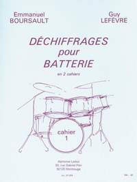 Emmanuel Boursault, Guy Lefèvre: Reading rhythms for Drums - Vol. 1 (Drums)