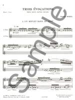 Eugène Bozza: Three Evocations For Two Flutes Product Image