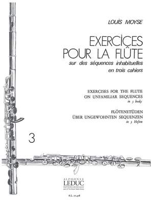 Louis Moyse: Exercices sur Séquences inhabituelles Vol.2 No.3