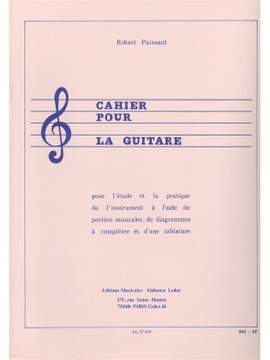 Puissant: Cahier pour la Guitare