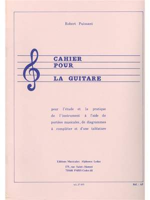 Puissant: Cahier pour la Guitare