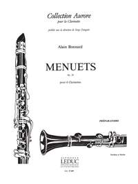 Alain Bonnard: Menuets Op.20