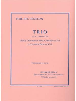 Philippe Fenelon: Trio