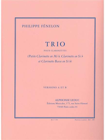 Philippe Fenelon: Trio