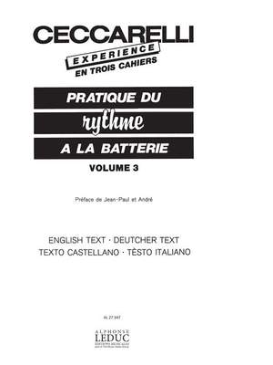 Jean-Paul Ceccarelli: Ceccarelli-Experience Vol.3