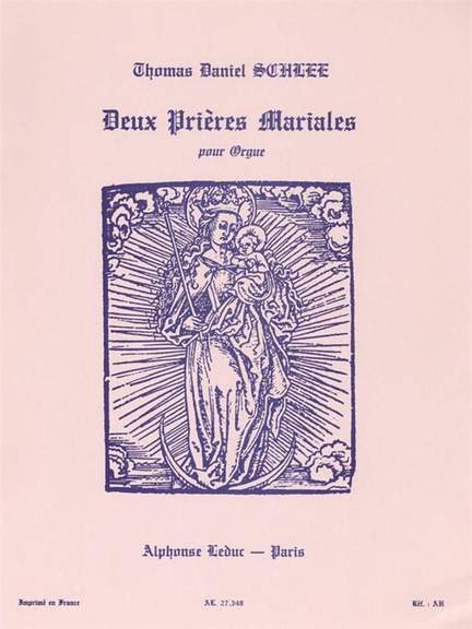 Thomas Daniel Schlee: 2 Prières mariales