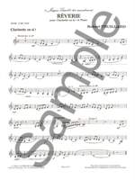 Robert Truillard: Rêverie pour clarinette en si bémol et piano Product Image