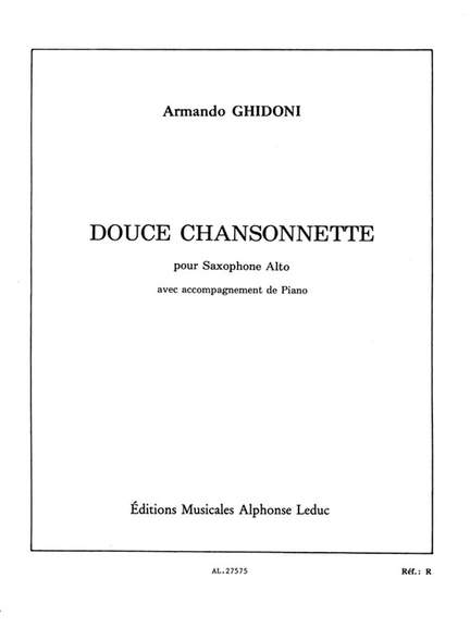 Armando Ghidoni: Douce Chansonnette