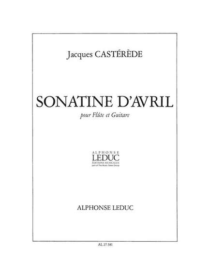 Jacques Castérède: Sonatine D'Avril