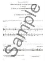 Emmanuel Séjourné: 19 études musicales de vibraphone - Volume 5 Product Image