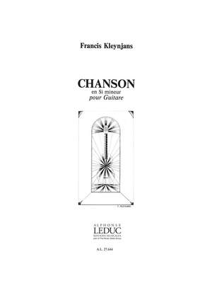 Francis Kleynjans: Chanson En Si Mineur