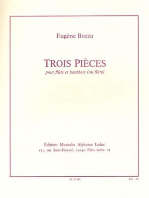 Eugène Bozza: 3 Pièces