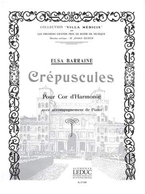 Elsa Barraine: Elsa Barraine: Crepuscules